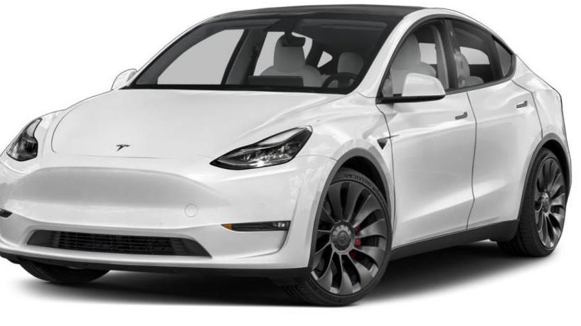 TESLA MODEL Y 2022 7SAYGDEE5NA008386 image